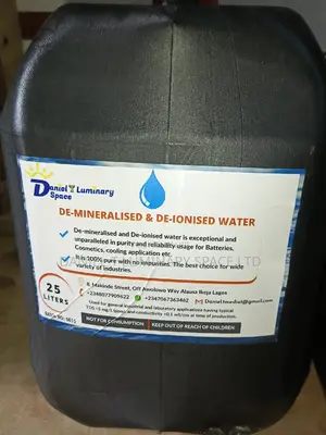 Best Quality Demineralized Water