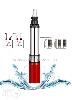 Dc Solar Water Submersible Pump + Inbuilt Controller Rated