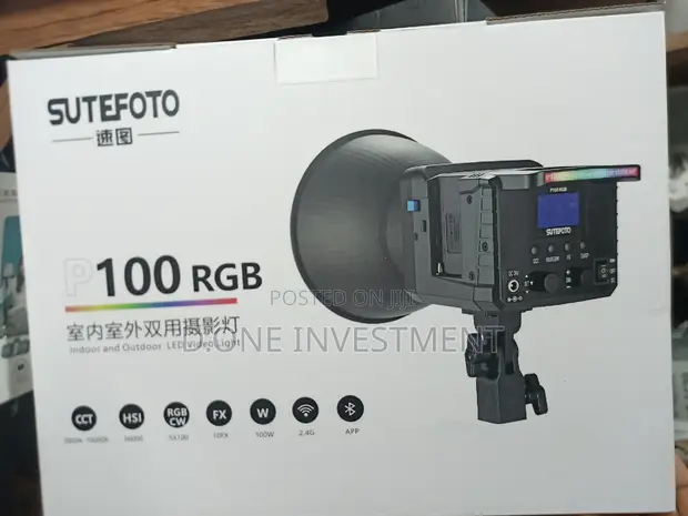 SUTEFOTO P100RGB LEDライト 100W① SUTEFOTO P100RGB LEDライト 100W①