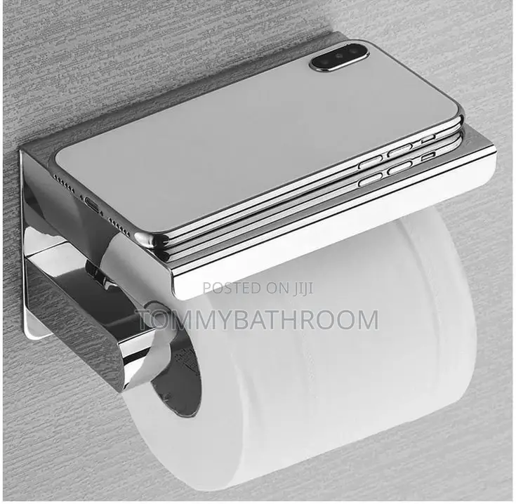 Tissue Holder With Phone Holder