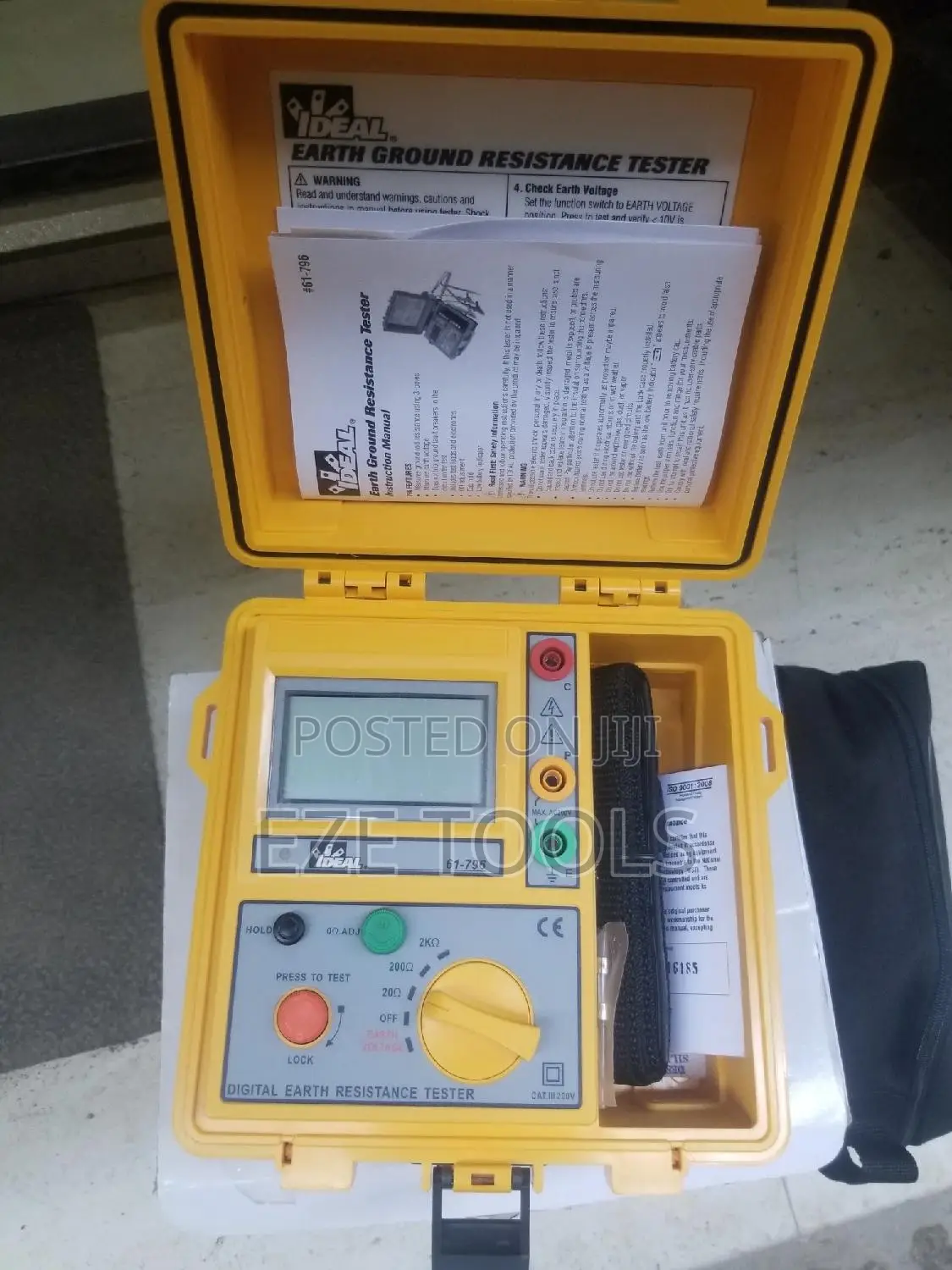 Ground Earth Resistance Tester