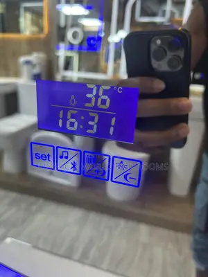 80x80cm Bluetooth 3 LED Light Mirror