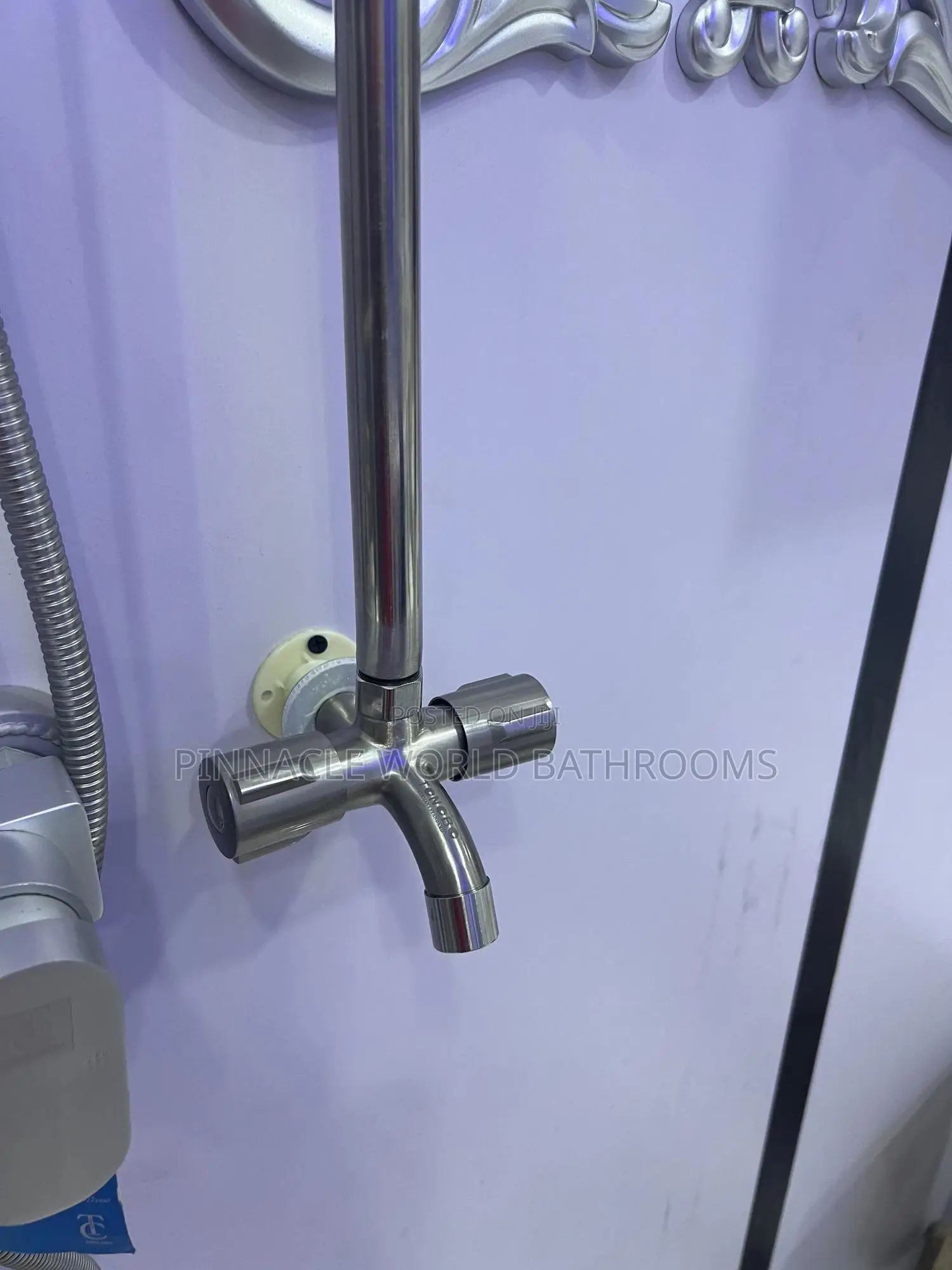 Single Anti Rust Standing Shower Set
