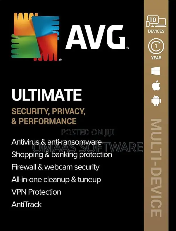 Avg Ultimate 2025, 10 Device, 1 Year