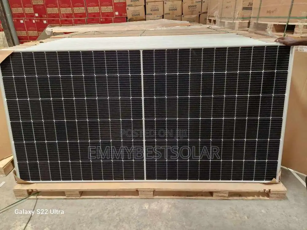 450w Half Cut Mono Crystalline Solar Panel