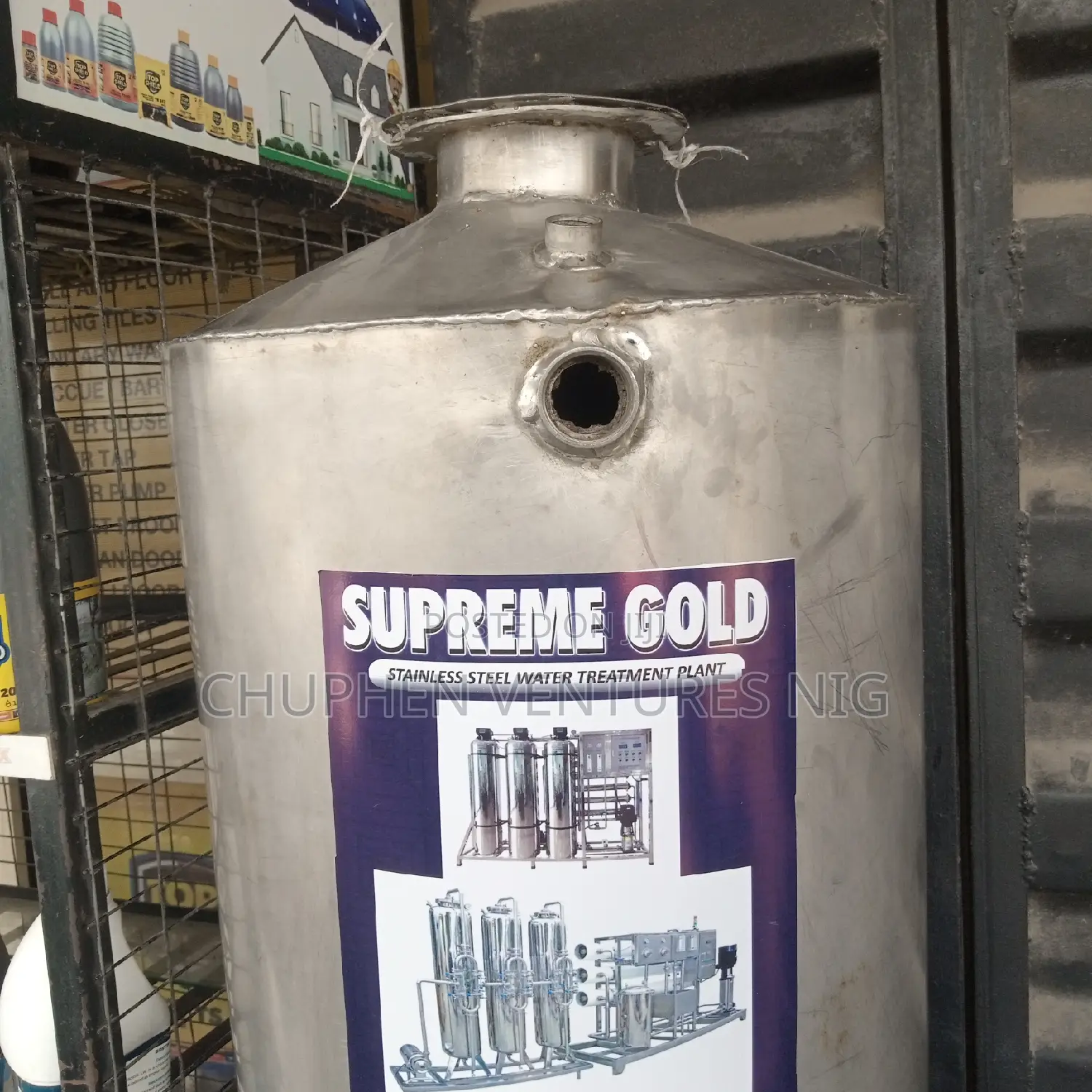 Local Water Treatment Tank