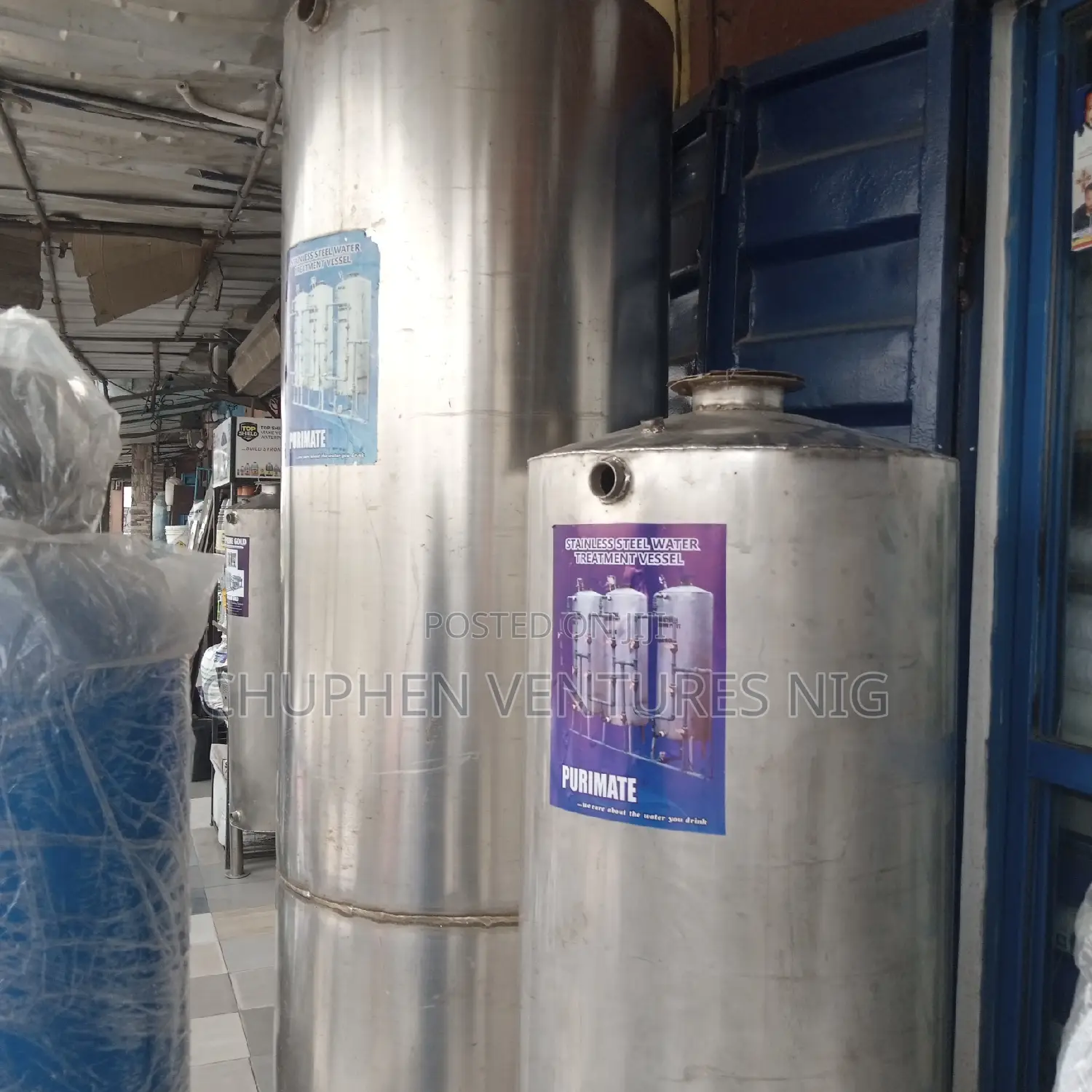 Local Water Treatment Tank