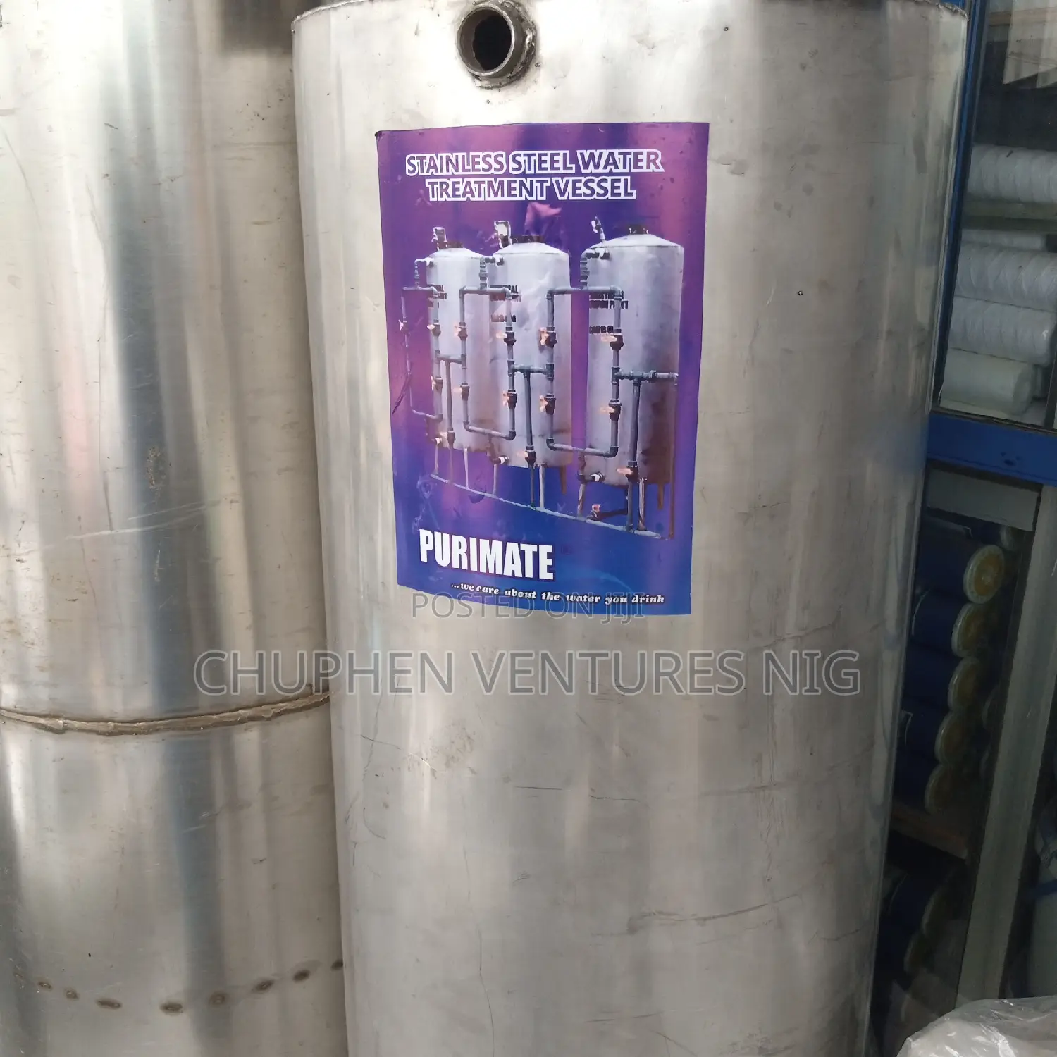 Local Water Treatment Tank