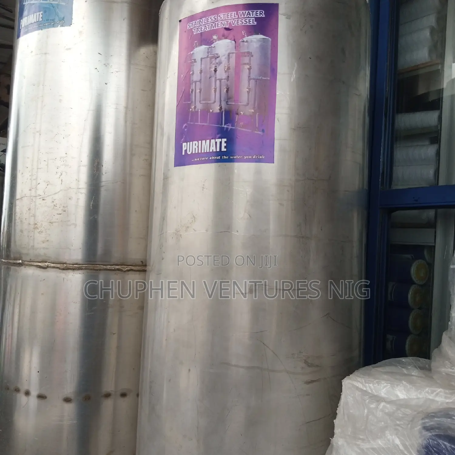 Local Water Treatment Tank