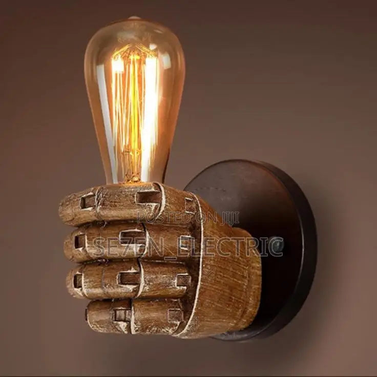 Vintage Hand Wall Light