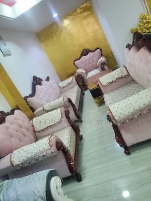 7seater Imported Turkish Royal Fabric Sofa Chair