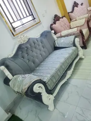 7seater Imported Turkish Royal Fabric Sofa Chair