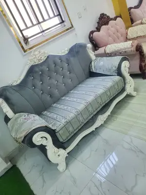 7seater Imported Turkish Royal Fabric Sofa Chair