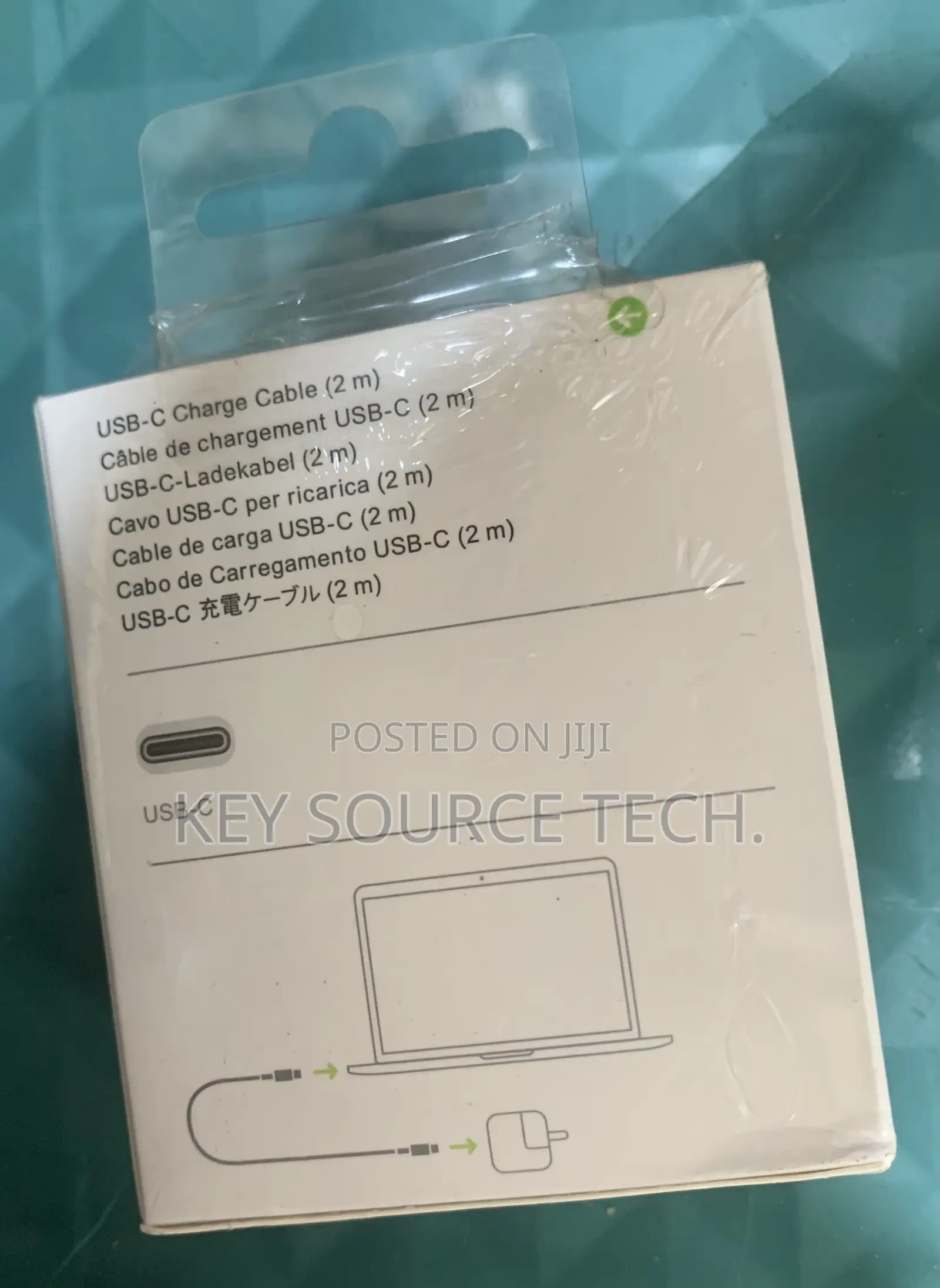 USB -C to USB -C 2m Cable for Apple ( Type C to Type C)