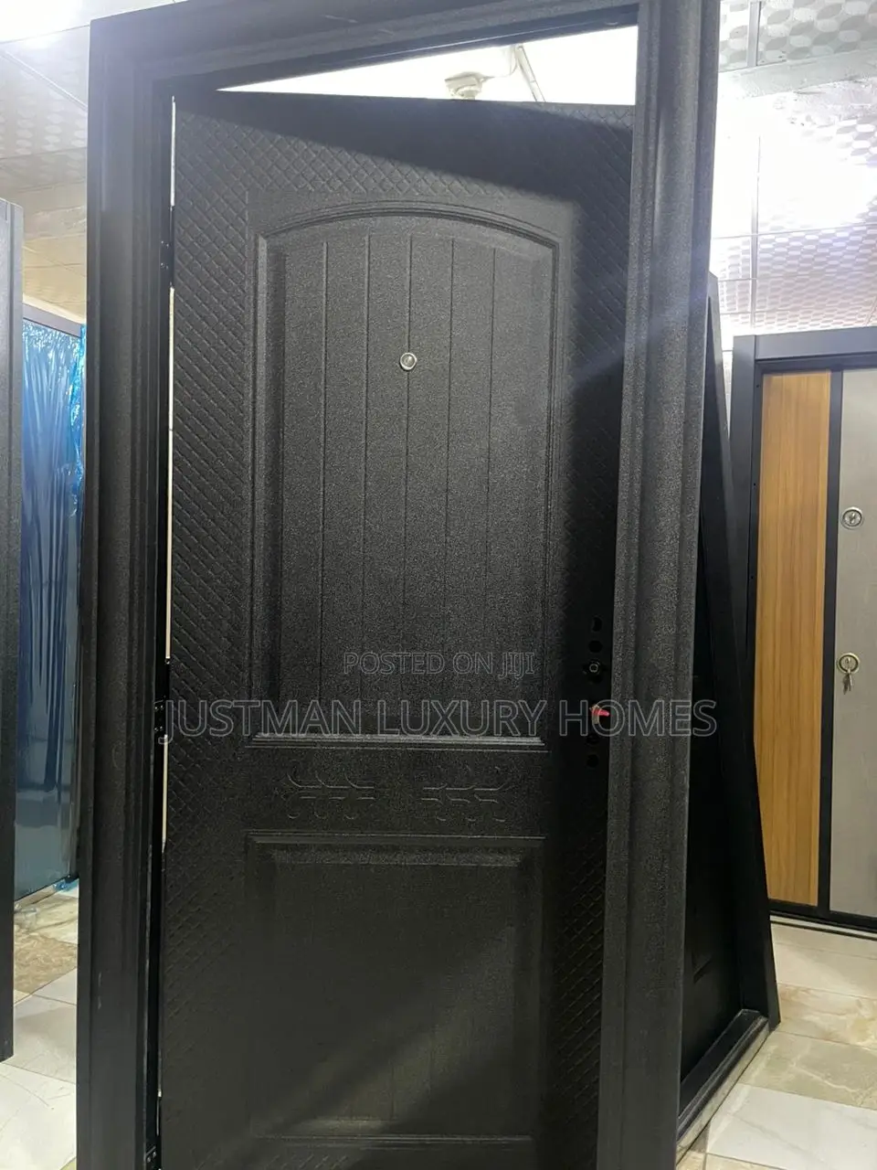 Solid Security Steel Door, German Standard