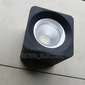 Surface Mount Downlight 10w Square Black