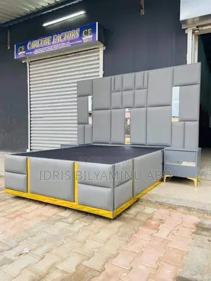 6by6bedframe With Two Side Cupboard