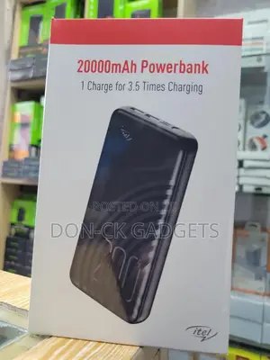 Itel 20,000mah Power Bank