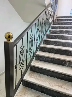 Standard Wrought Iron Staircase Handrail