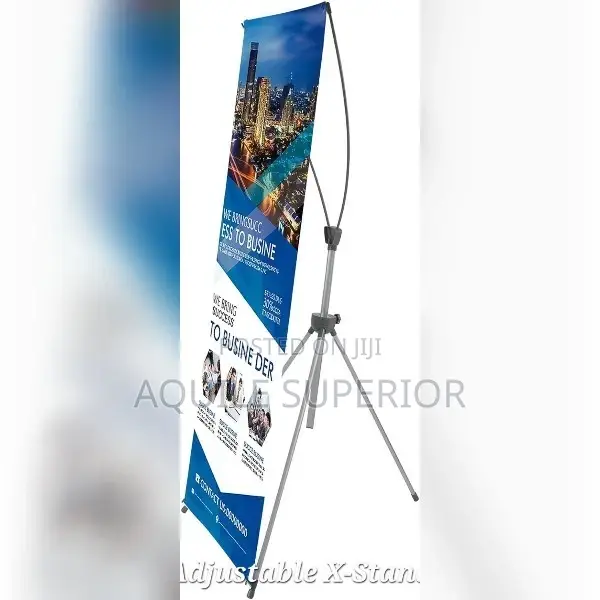 Adjustable X-Banner Stand Printing
