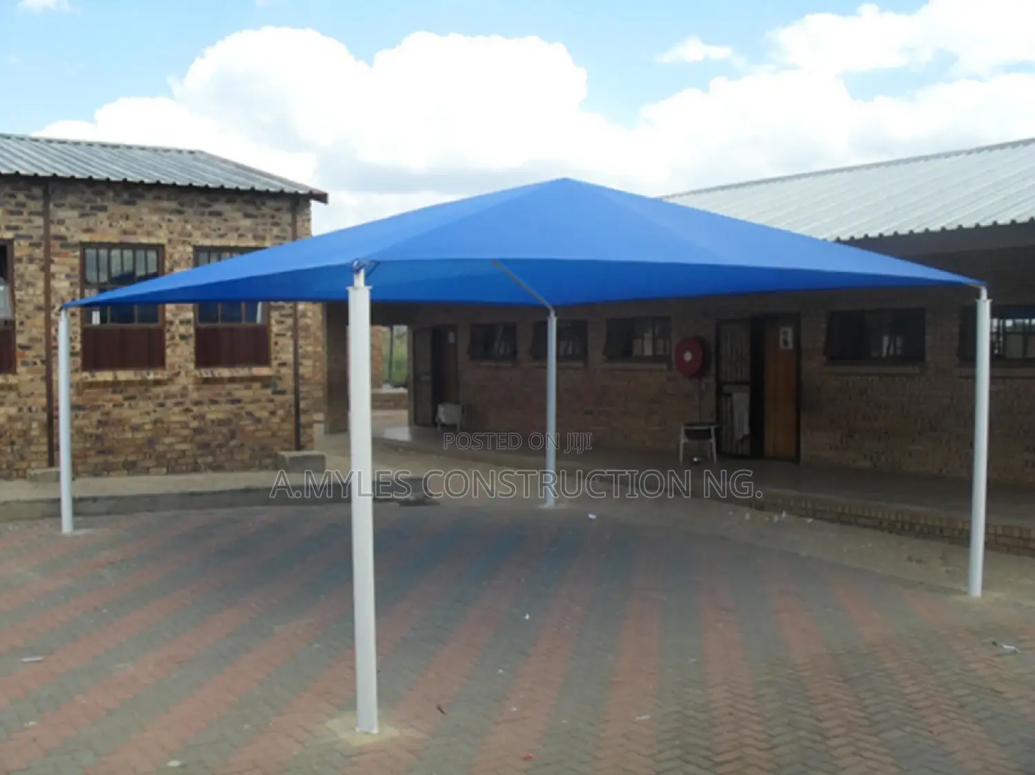 Blue Carport