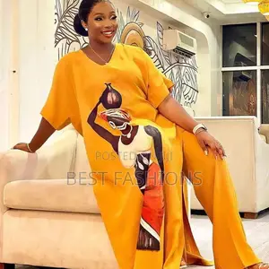 Quality Ladies 2 Piece Kimono and Trousers