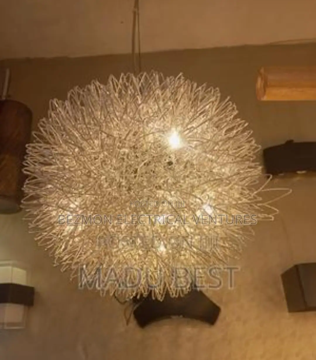 Unique Drop Light Available for Sale