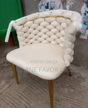 Armed Chair/Studio Chair in White Colour.