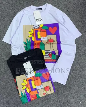 New Classic Pattern Print T Shirt