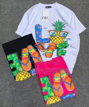 New Classic Pattern Print T Shirt