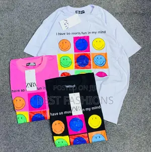 New Classic Pattern Print T Shirt