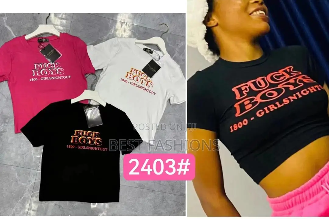 Cute Babes Stretchy Crop Tops