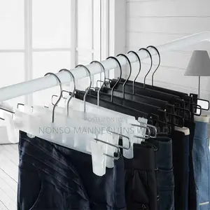 White/Black Clip Hangers