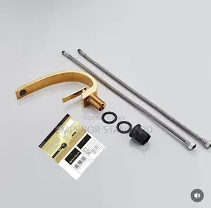 Golden Basin Mixer Tap Wash Hand Dinging