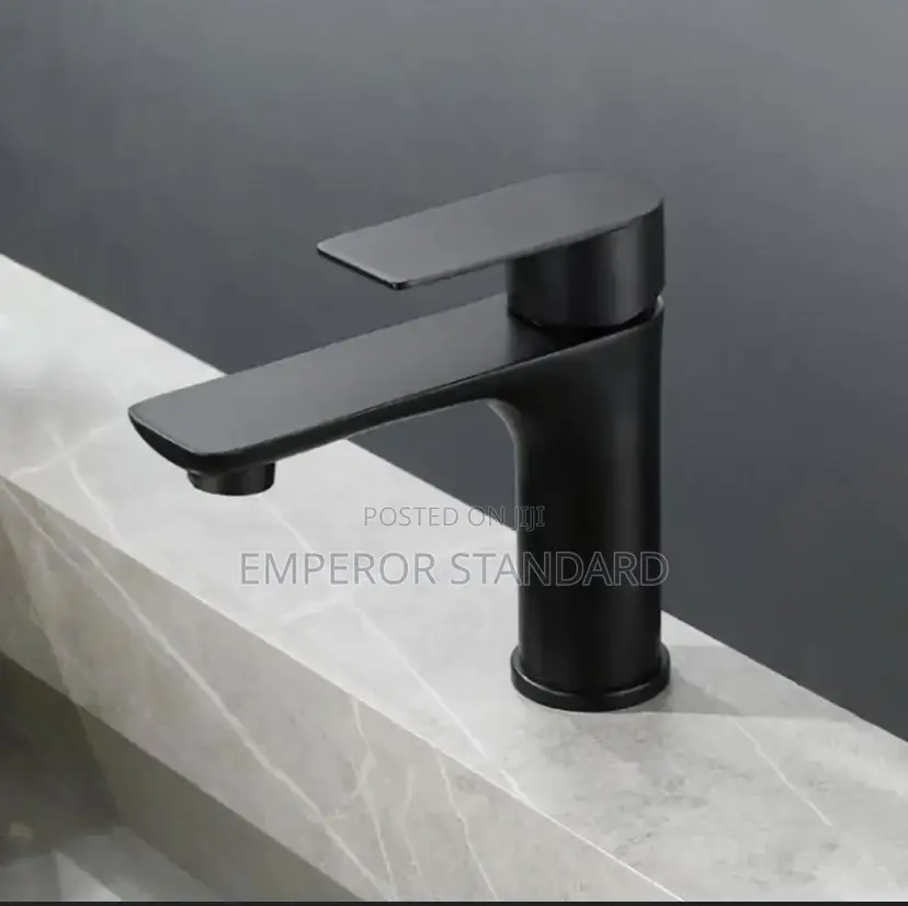 Black Basin Mixer Wash Hap Tap