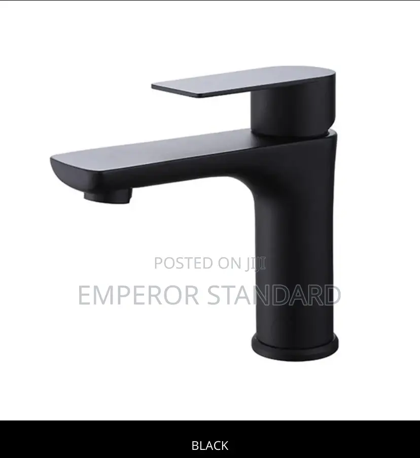 Black Basin Mixer Wash Hap Tap