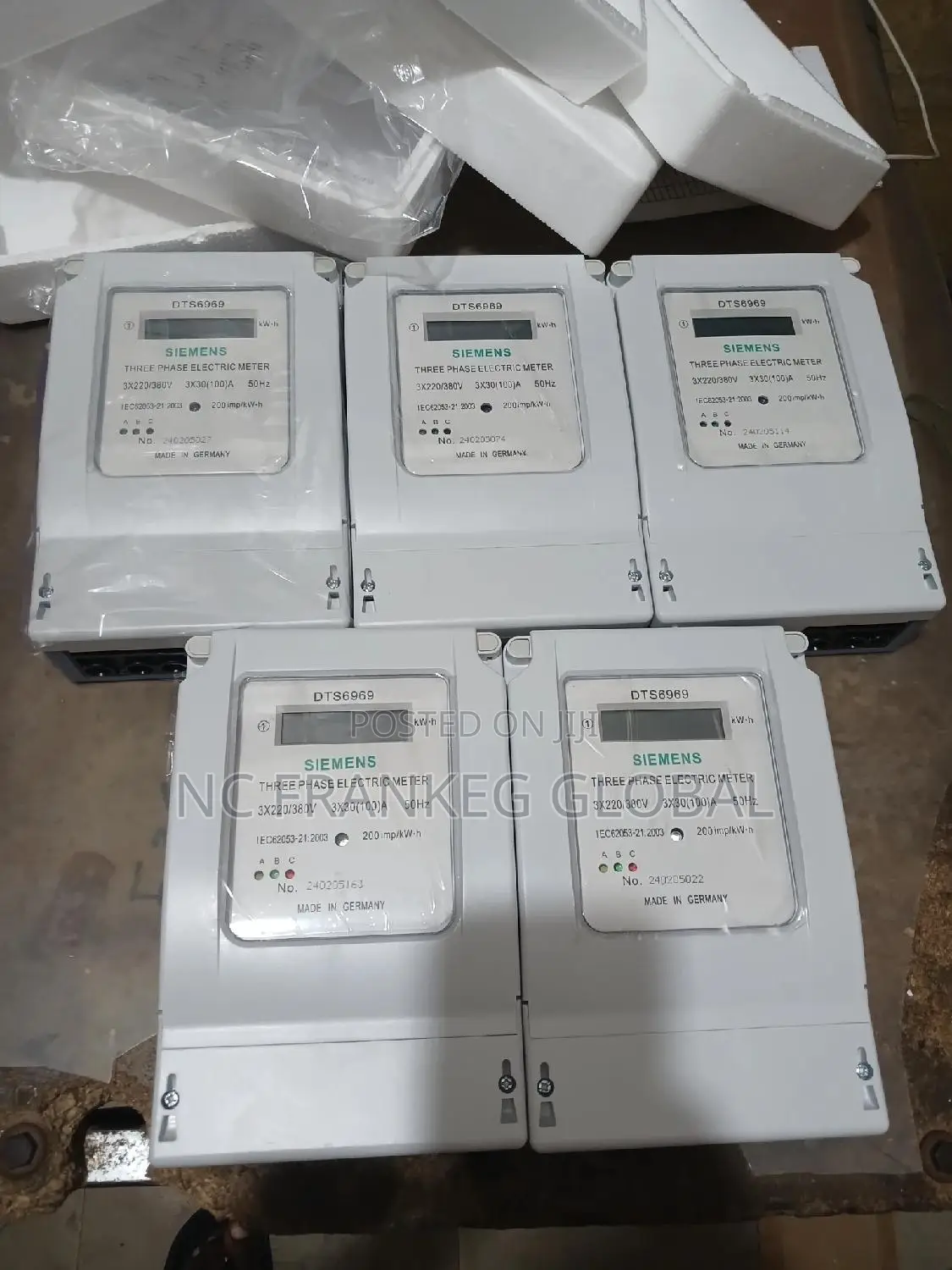 Three Phase Siemens Check Meter