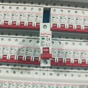 DZ47-63A AC C63 Miniature Circuit Breaker 10ka 1P