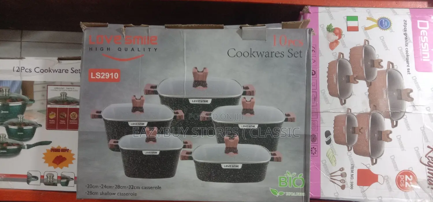 10pcs Non-Stick Cookware Set