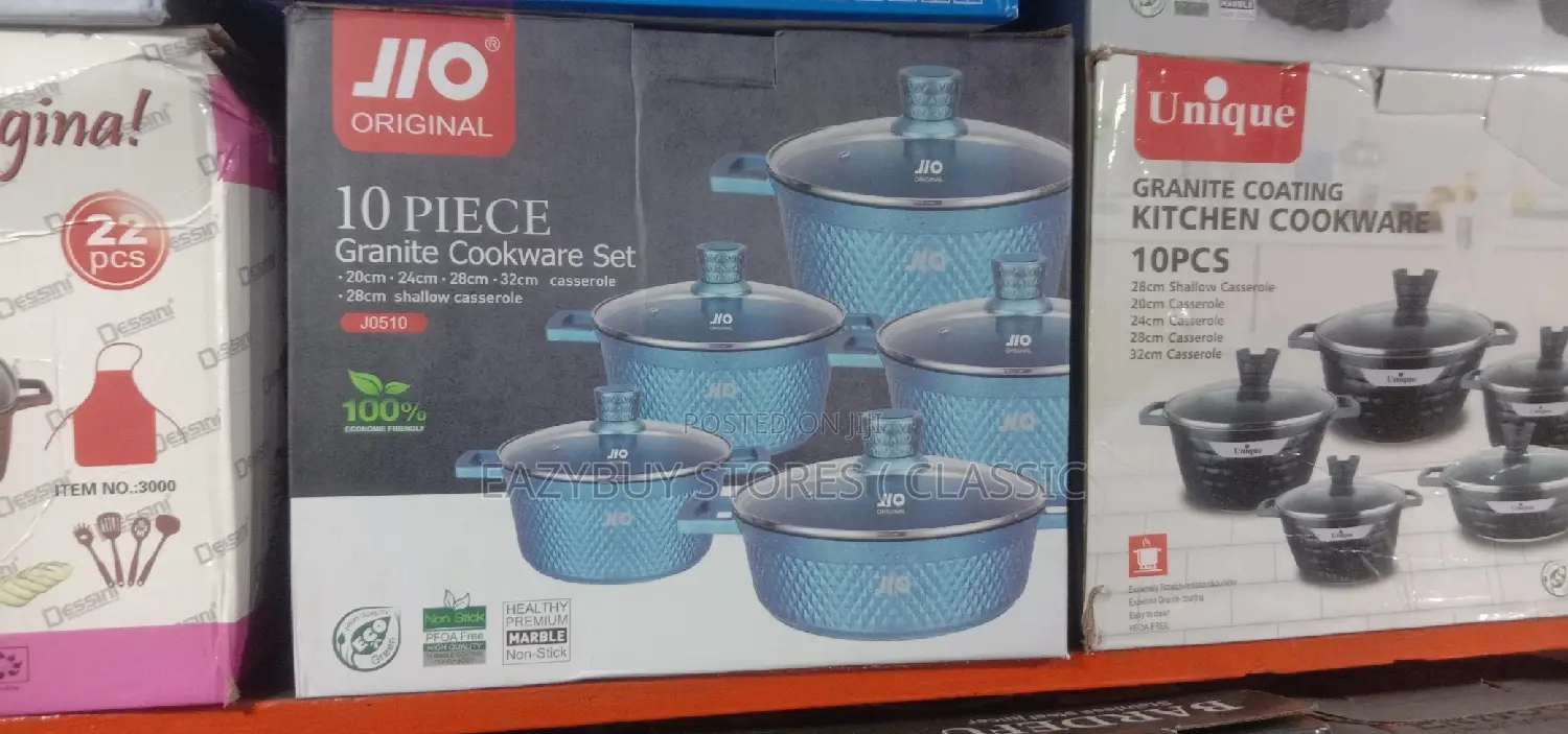 10pcs Granite Casserole Set