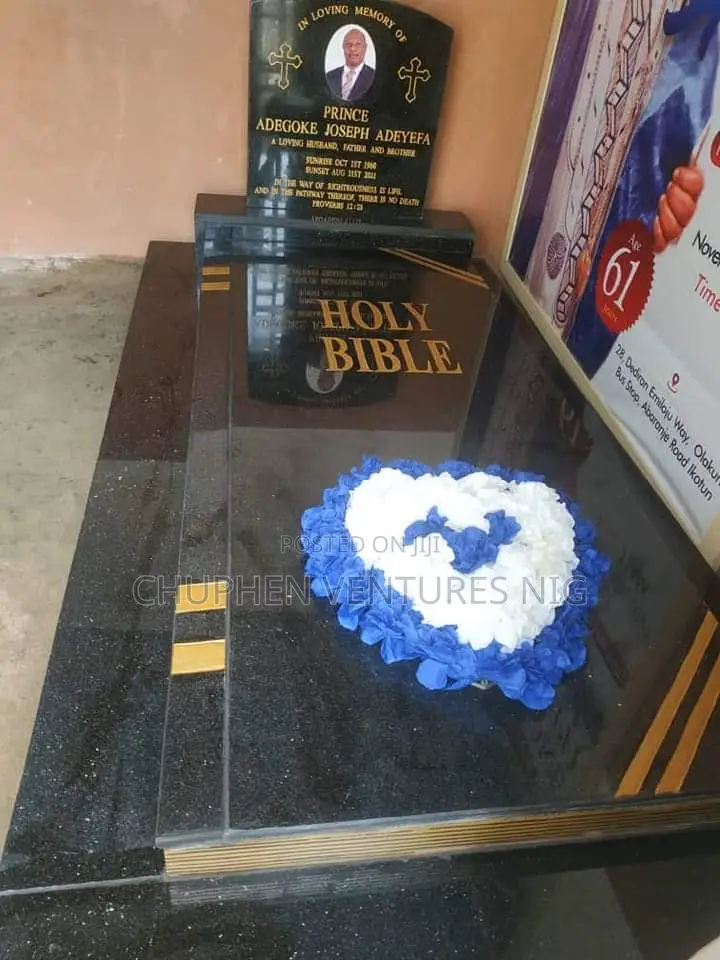 Marble Grave Fabrication.