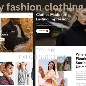 Design Luxury Build Business Website and E-Commerce Website Success