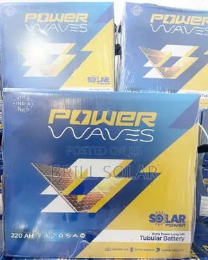 12v-220ah Power Waves Solar Tubular Battery