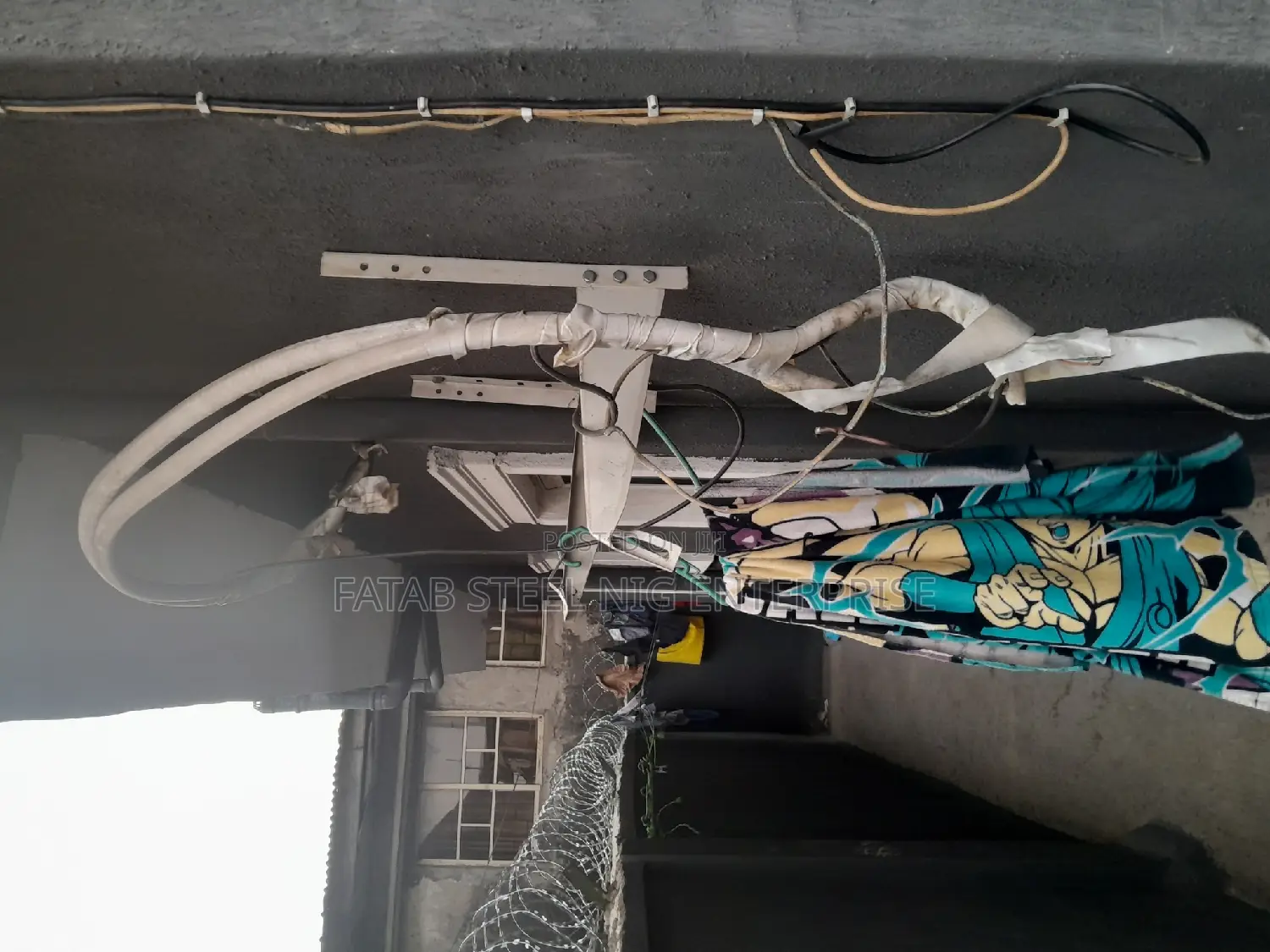 Galvanise Security Fence Wire 20mtrs Stretched