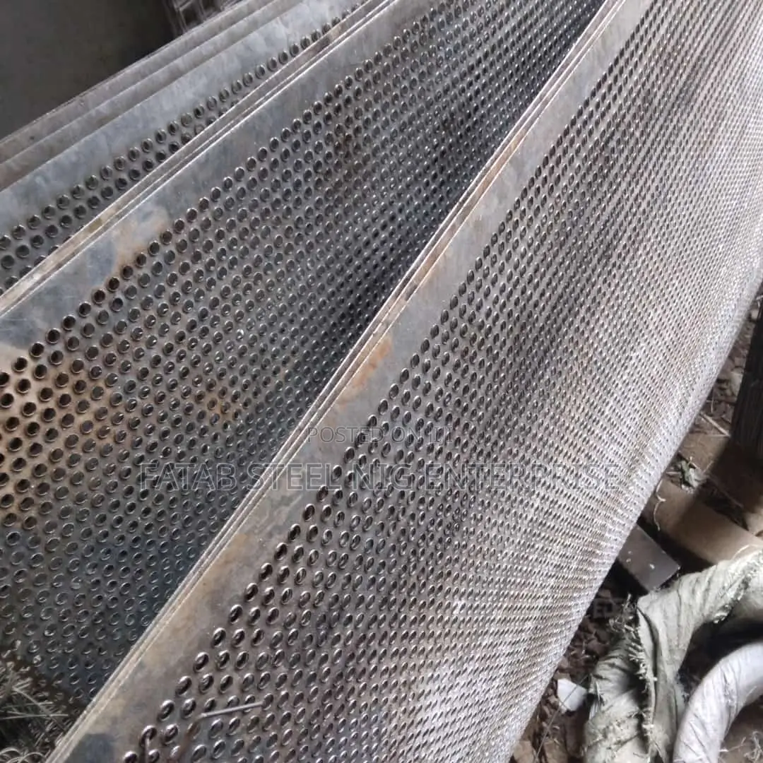 Galvanise Perforated Mesh 4mm Holes