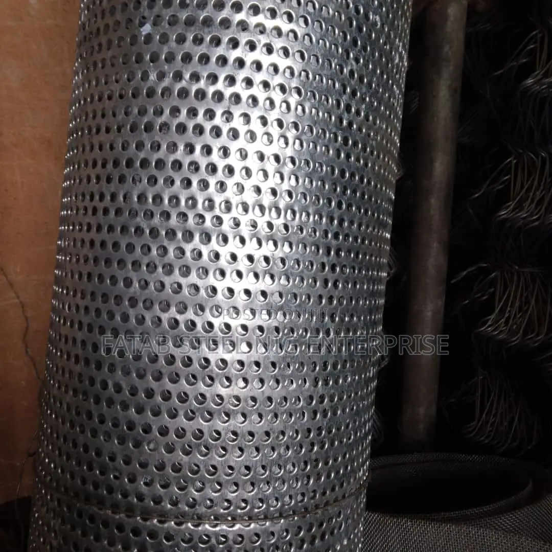 Galvanise Perforated Mesh 4mm Holes