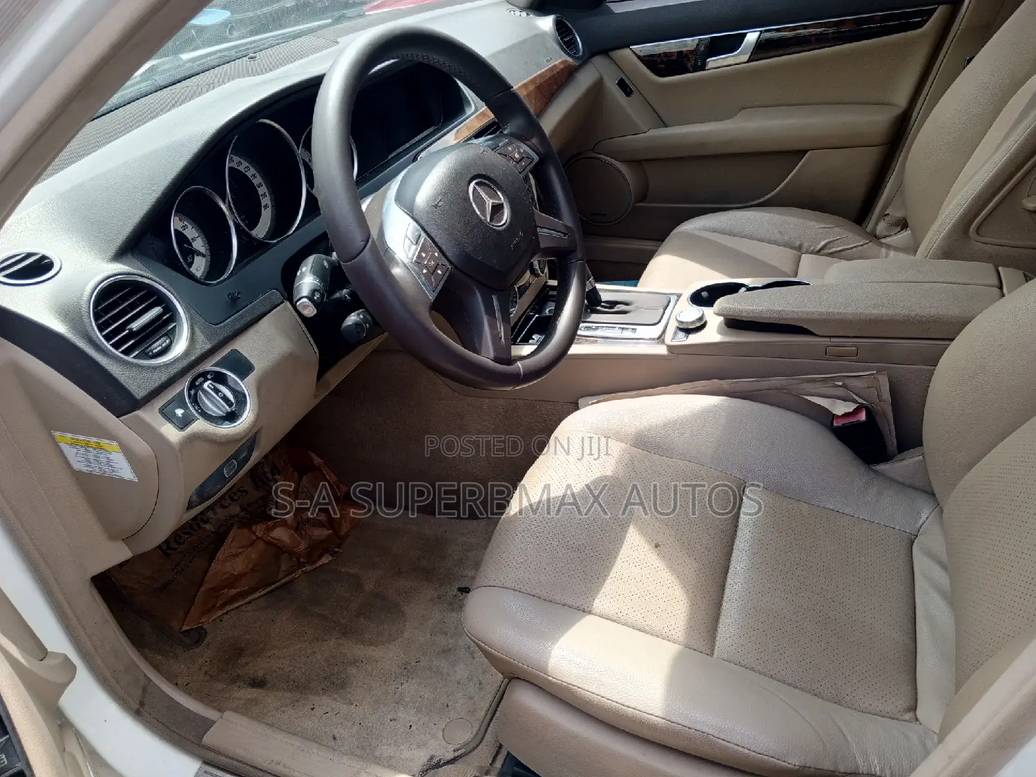 Mercedes-Benz C300 2013 White