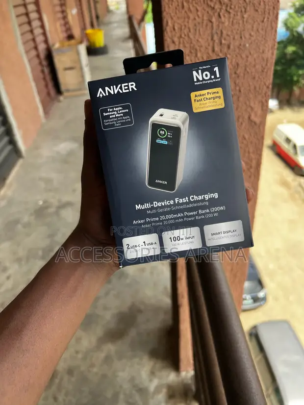 Anker Prime Power Bank (20000mAh) Anker Prime 20,000mAh Power Bank