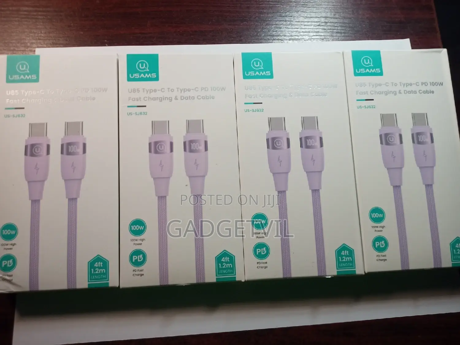 Type-C to Type-C Pd100w Cable