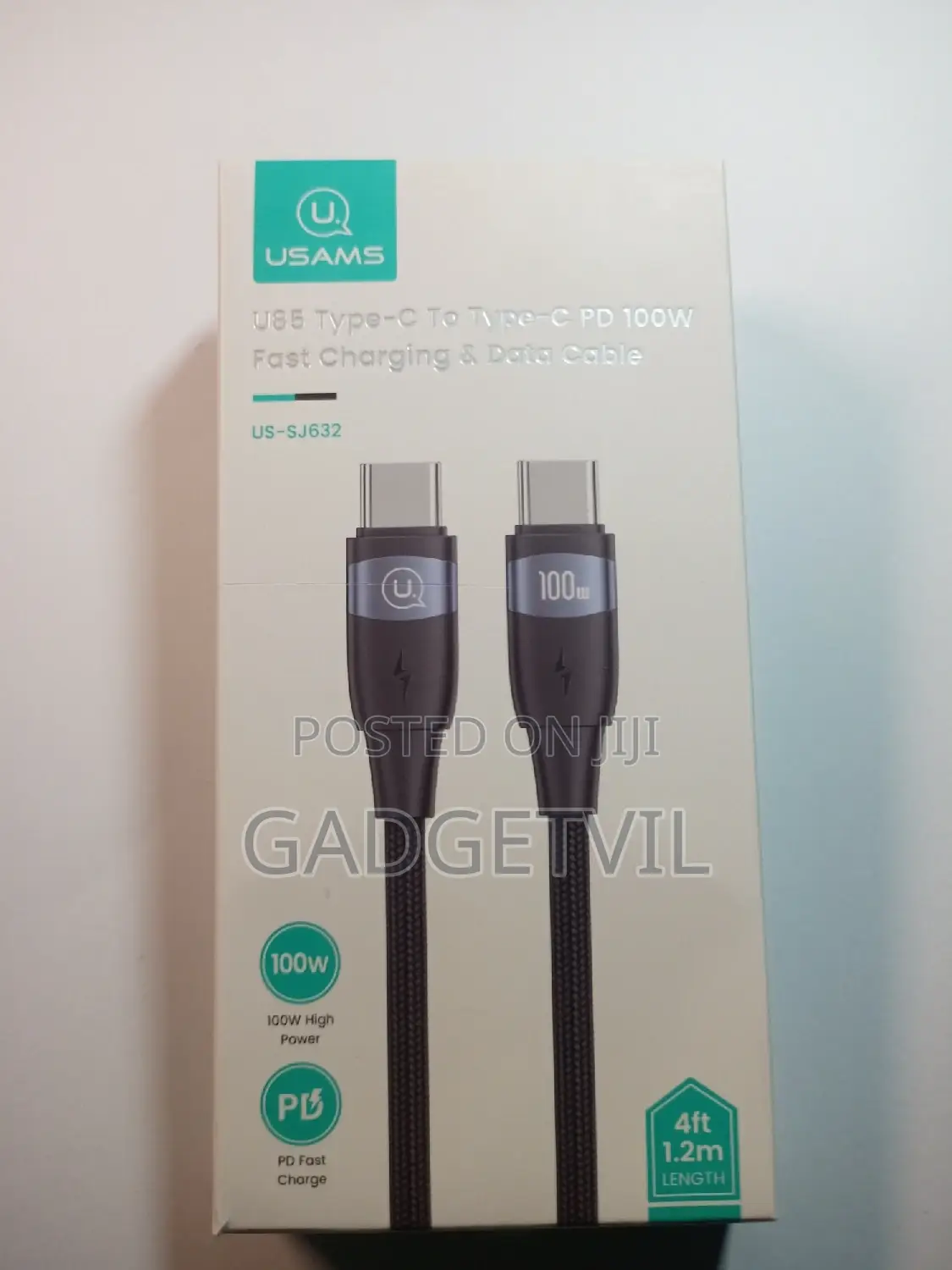 Type-C to Type-C Pd100w Cable